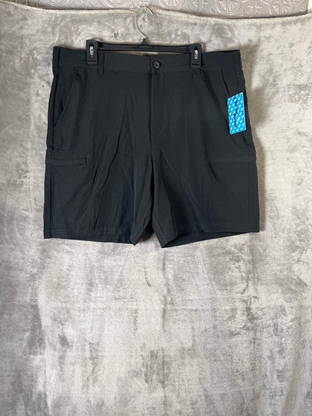 Birdies Black Men's Cargo Shorts